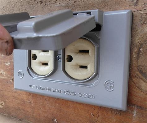 how to replace outdoor electrical outlet box|replacing outdoor electrical receptacles.